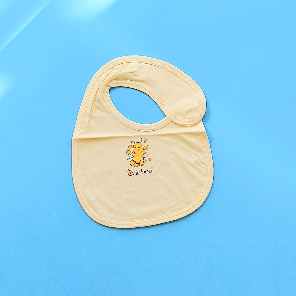 Yếm Dán 2 Lớp Babiboo 100% cotton cho bé