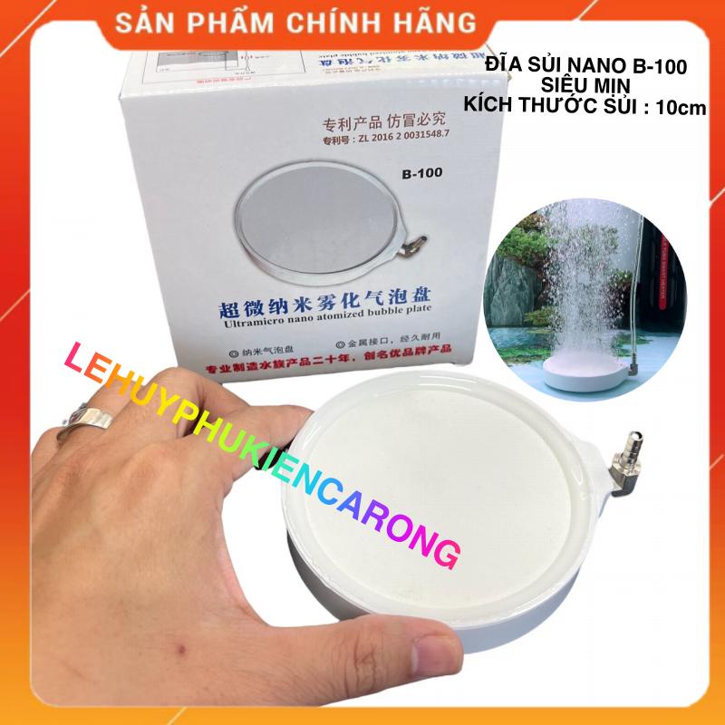 Đĩa Sủi Nano Cao Cấp Siêu Mịn, Sủi Bọt Khí Mịn Làm Tốt OXY Cho Bể Cá