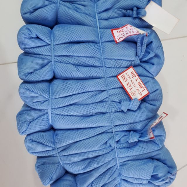 Mùng công ty 1m6x2m_hàng xuất khẩu xếp li góc 20cm