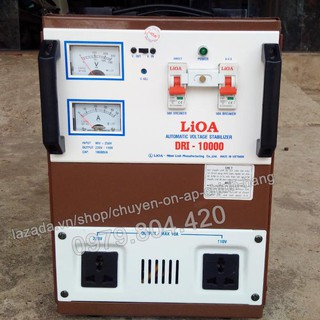 Ổn Áp Lioa 10KVA 1 Pha Dải 90-250V, 10.000-DRI Bảo Hành 4 Năm