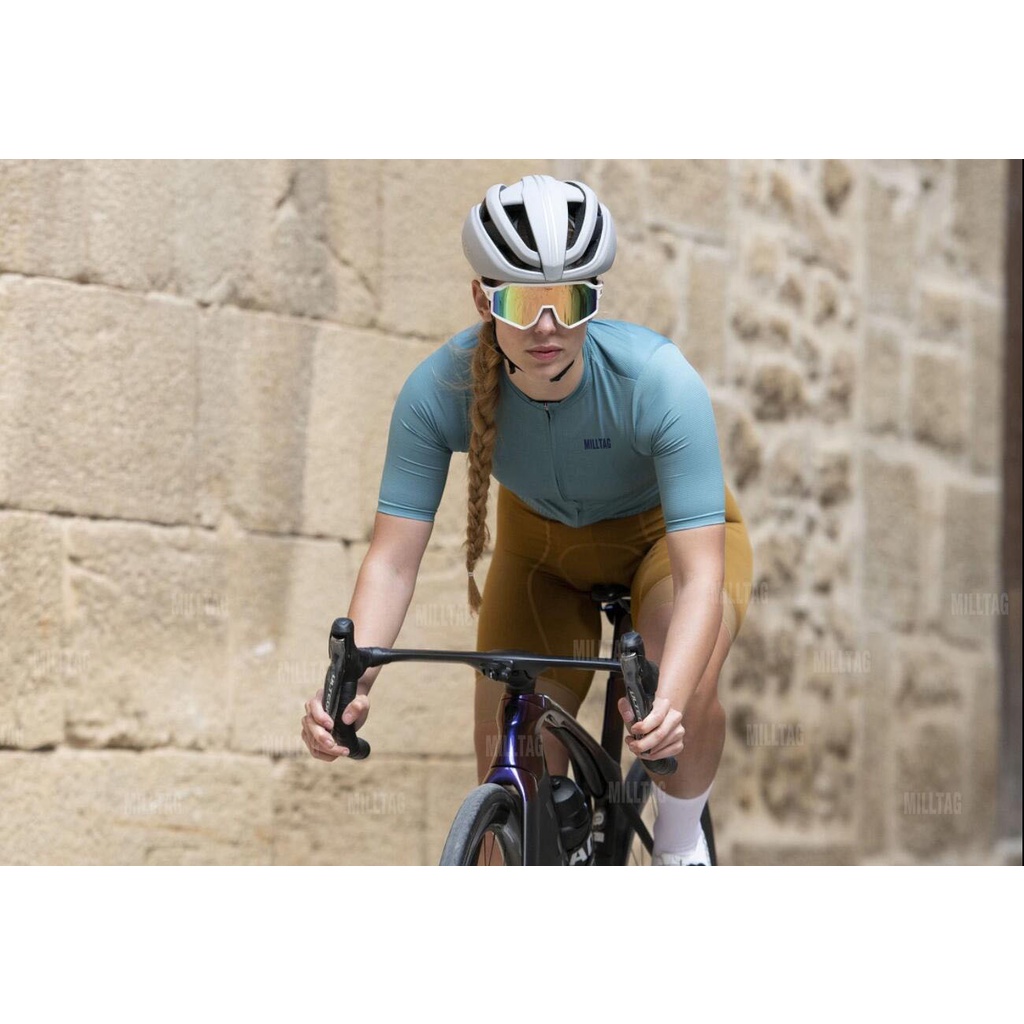 MILLTAG Powerband Cycling Jersey Summer Cycle Clothes Women Jerseys Road Bike Clothing Bicycle