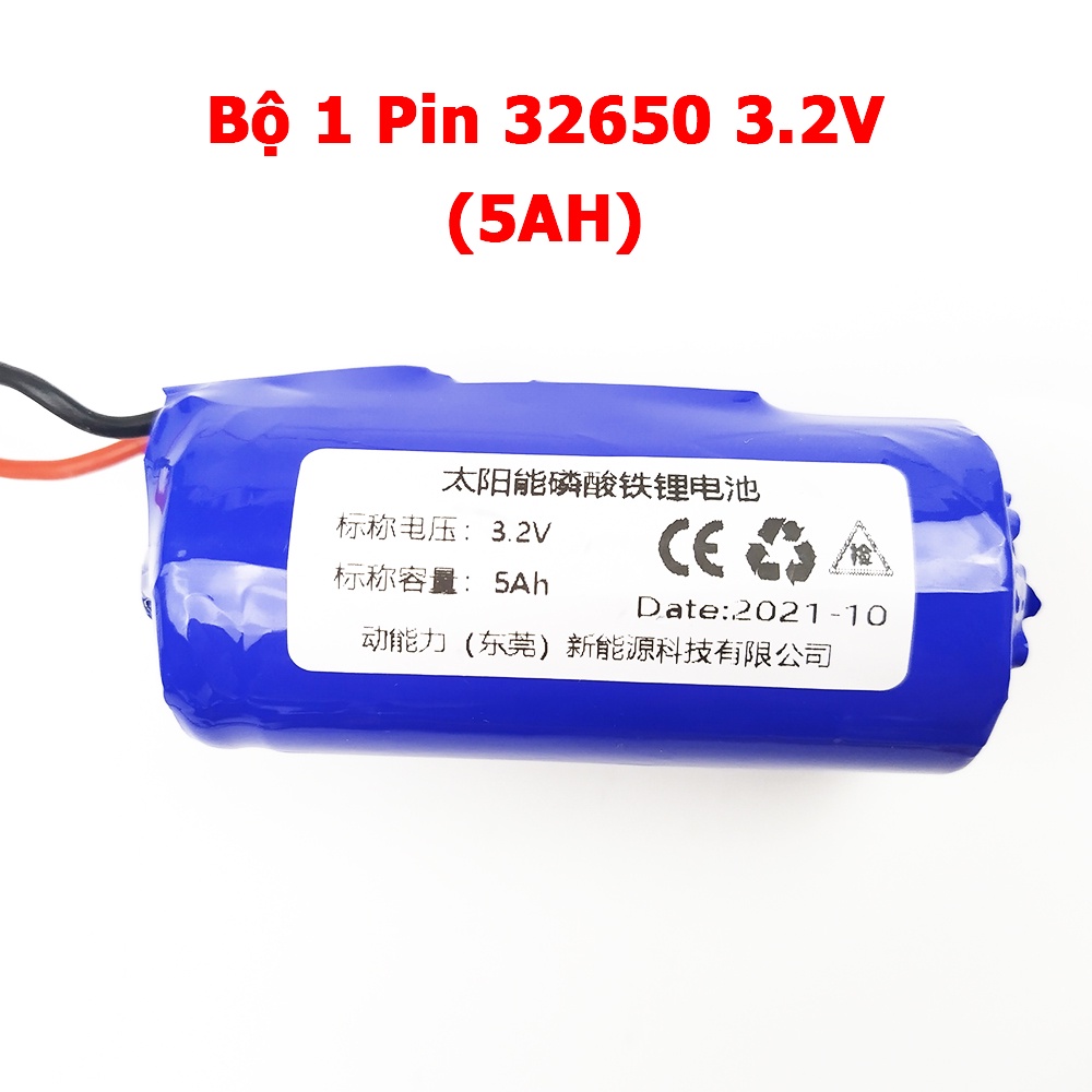 Pin sắt LiFePO4 32650 3.2V cho đèn năng lượng mặt trời kèm mạch bảo vệ 1S 25W 40W 60W 100w 200W