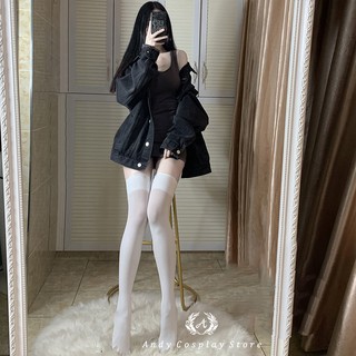 [CÓ SẴN] Tất đùi thun mỏng 70cm 120D