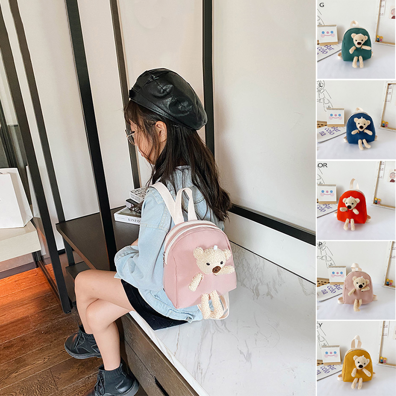 Balo nhỏ hình gấu đáng yêu cho trẻ em