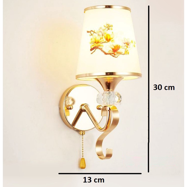 Đèn tường MULAS hiện đại trang trí nhà cửa sang trọng, cao cấp - kèm bóng LED chuyên dụng.