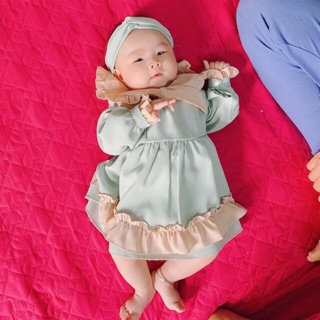 Váy xanh lơ cho bé sz 5-25kg