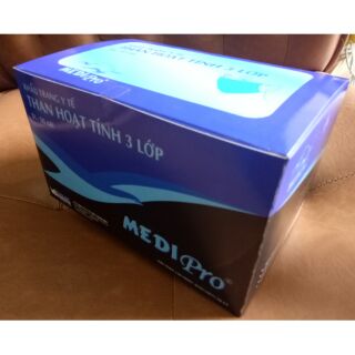 Khẩu trang than hoạt tính Medipro