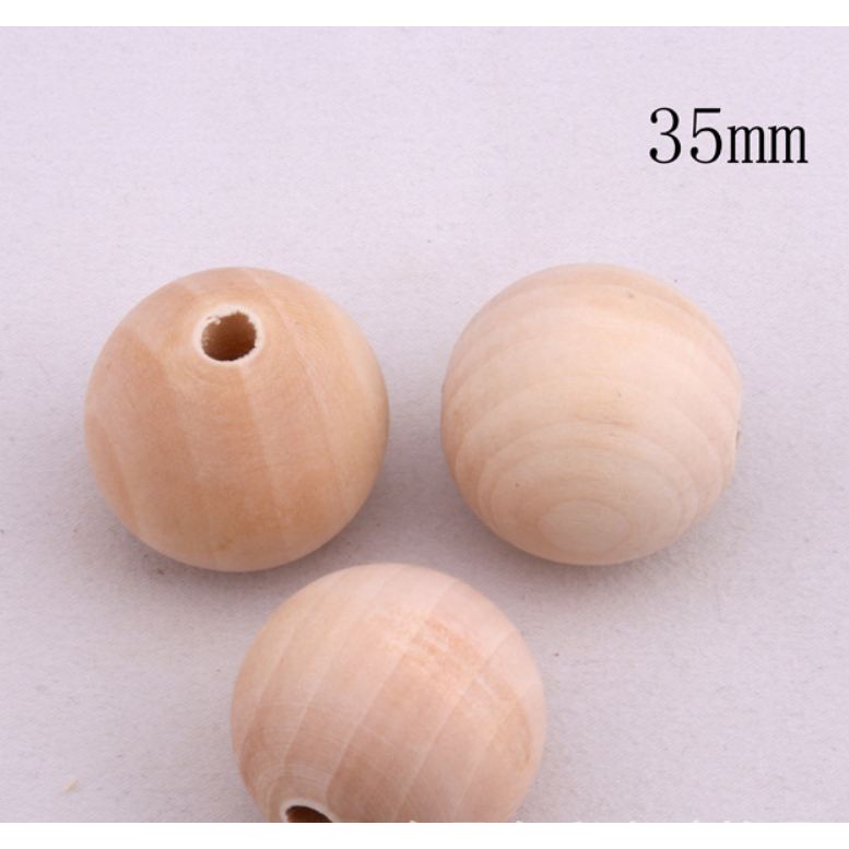 10-25gam HẠT GỖ TRÒN ĐỦ LOẠI đủ SIZE từ 4-30mm