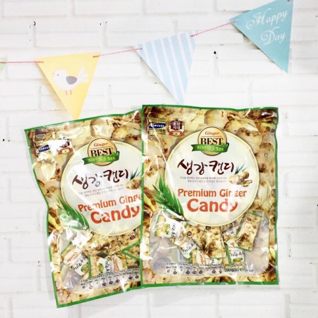 🍬Kẹo Gừng Hàn Quốc 200gr