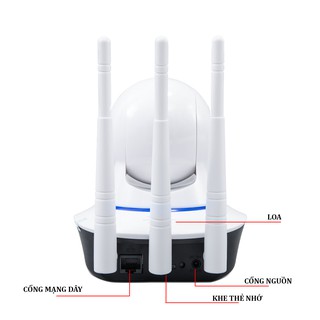 Camera Wifi Yoosee 3 Râu Full 1080 HD