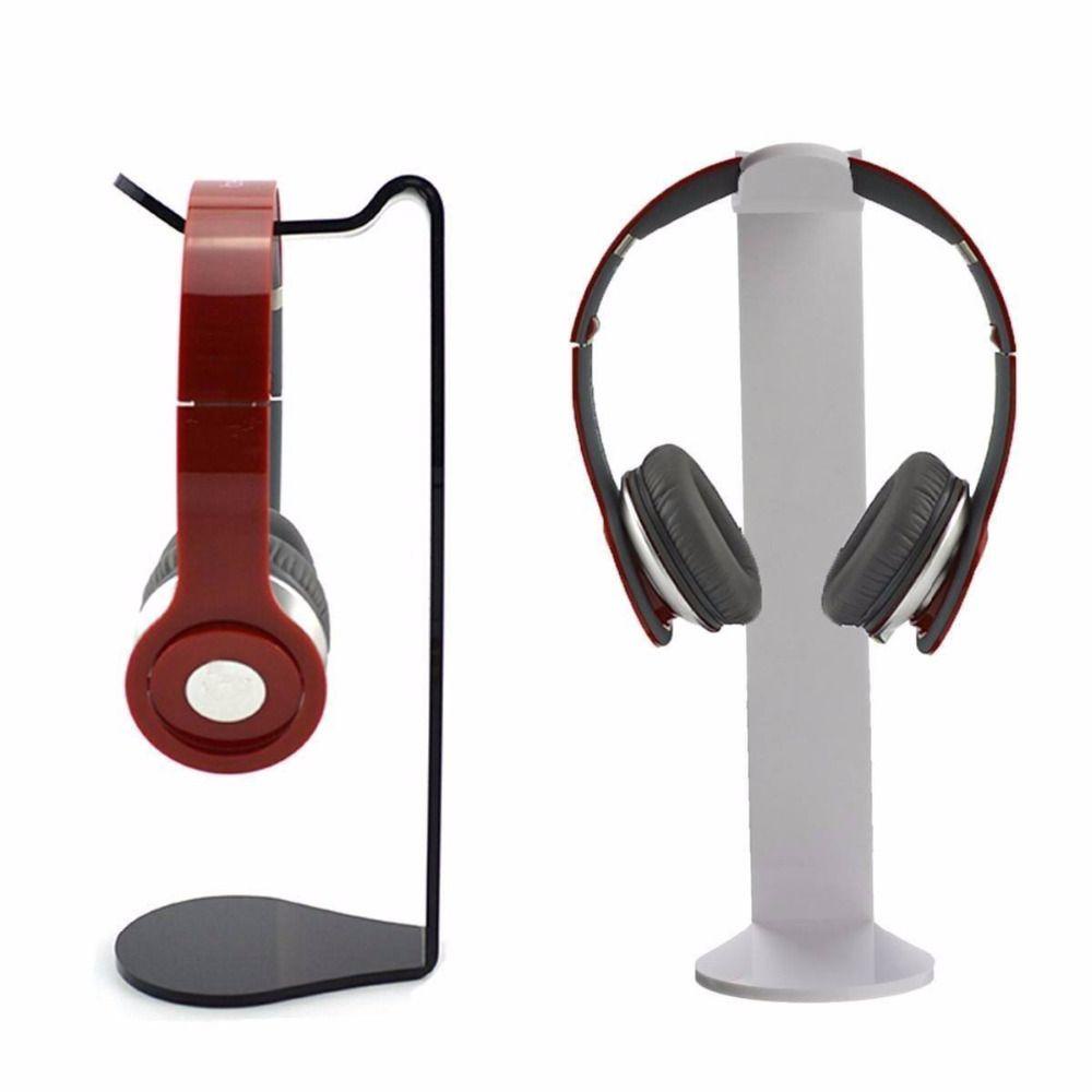 Giá Đỡ Tai Nghe Đứng BằNg Acrylic 2 MàU TiệN DụNg