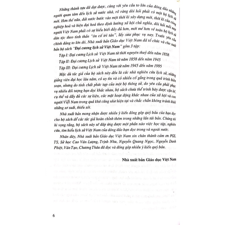 Sách - Combo Đại Cương Lịch Sử Việt Nam Tập 1 + Tập 2 + Tập 3