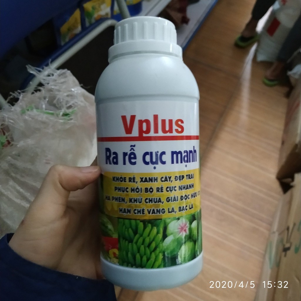 Phân bón kích thích ra rễ cực mạnh Vplus 500ml