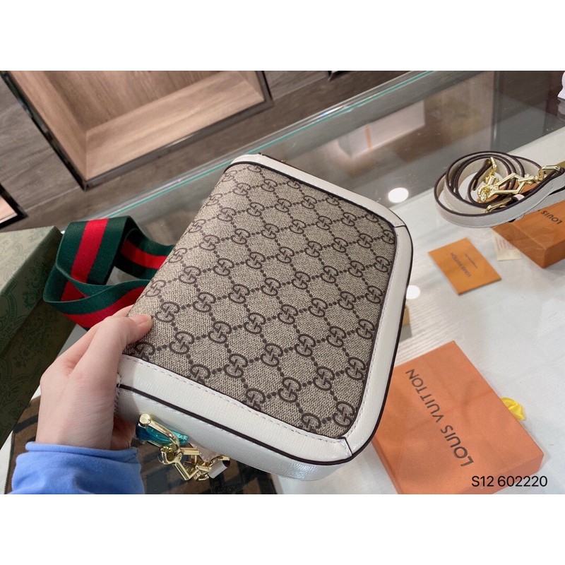 Túi xách nữ, túi đeo cheo da thật cao cấp Gucci GG GC thiết kế sang trọng mẫu mới nhất