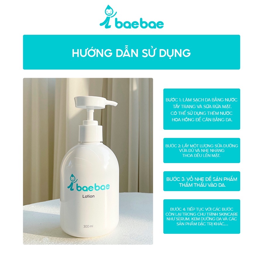 Sữa Dưỡng Da i baebae Lotion 300ml