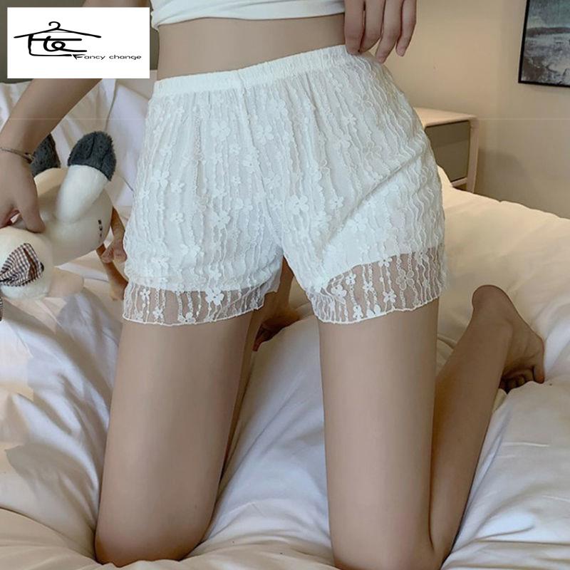 Quần An Toàn Mặc Trong Váy Phối Ren Chống Chói Kiểu Mới 2022 Cho Nữ