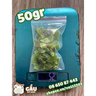 Kiwi khô cắt lát cho Hamster