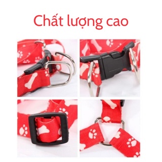 Dây dắt và đai ngựa cho chó mèo, đa dạng màu sắc, thiết kế ôm trọn, tránh tuột khi di chuyển