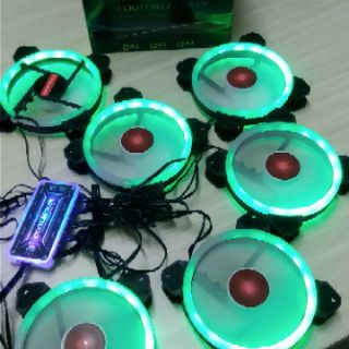 Fan cool moon led RGB