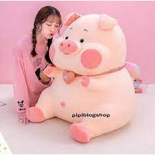 Heo bông má hồng nhồi bông ,hàng cao cấp