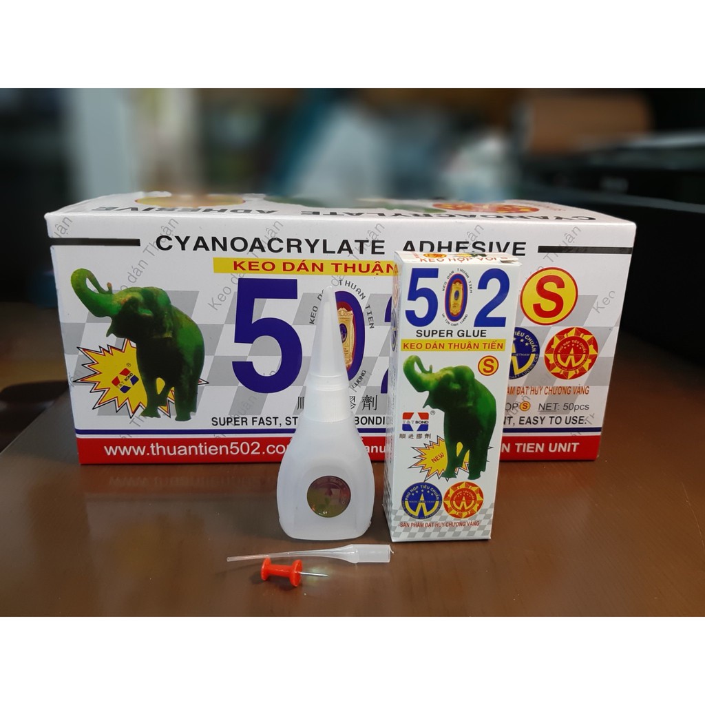 3 Hộp Keo 502 Con Voi S