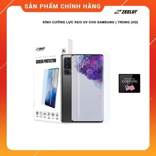 [FreeShip – Hàng Chính Hãng] Kính Cường Lực Keo UV LOCA 3D Zeelot cho Samsung - Trong HD