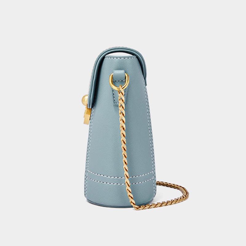 Túi Xách Đeo Vai Phối Dây Xích Thời Trang Dành Cho Nữ