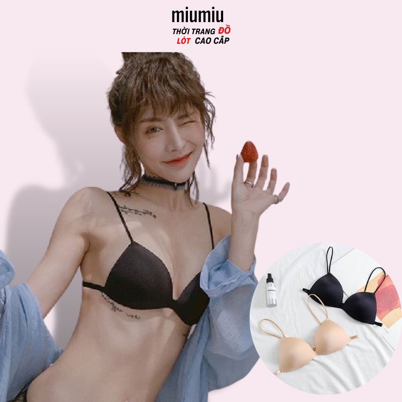 Áo Ngực Su Dây Mảnh, Áo Bra Mút Mỏng YK818