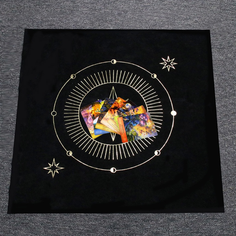 Khăn Trải Bàn Họa Tiết Hình Học Kích Thước 49x49cm