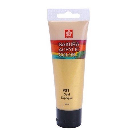 Màu Acrylic Sakura 20ML - GOLD