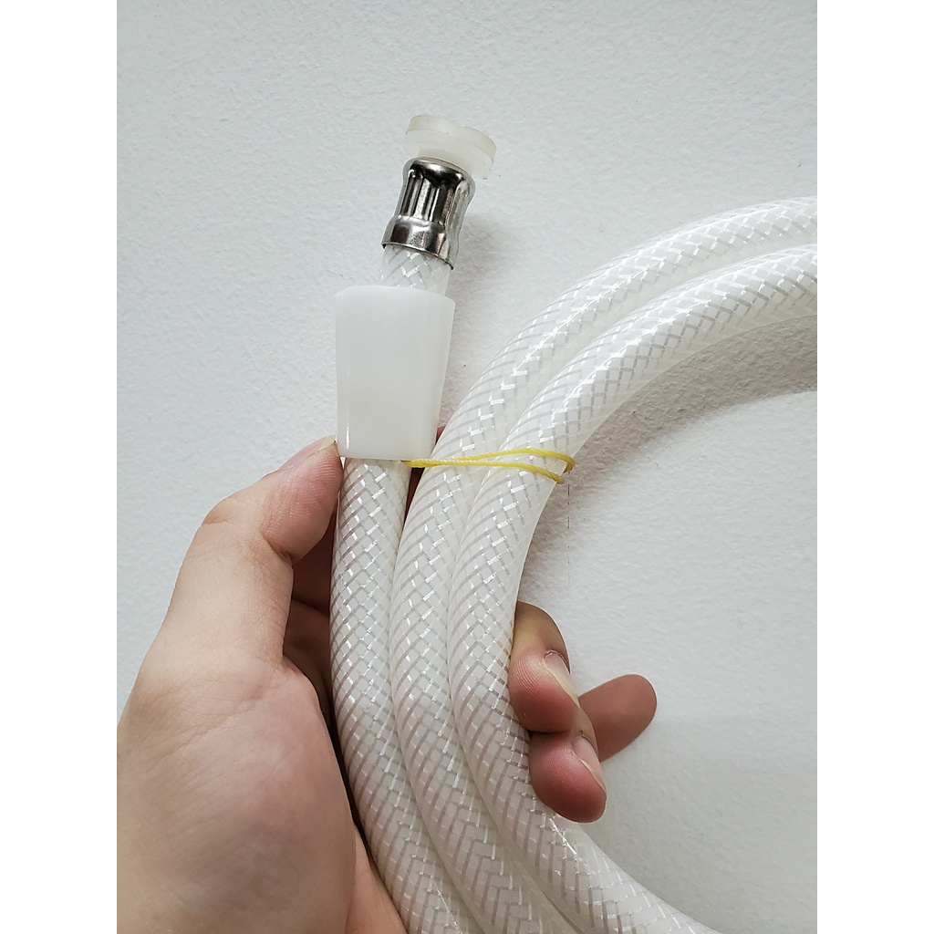 Dây cấp nước tán nhựa, dây vòi sen tắm, dây vòi xịt vệ sinh nhựa 1.5m