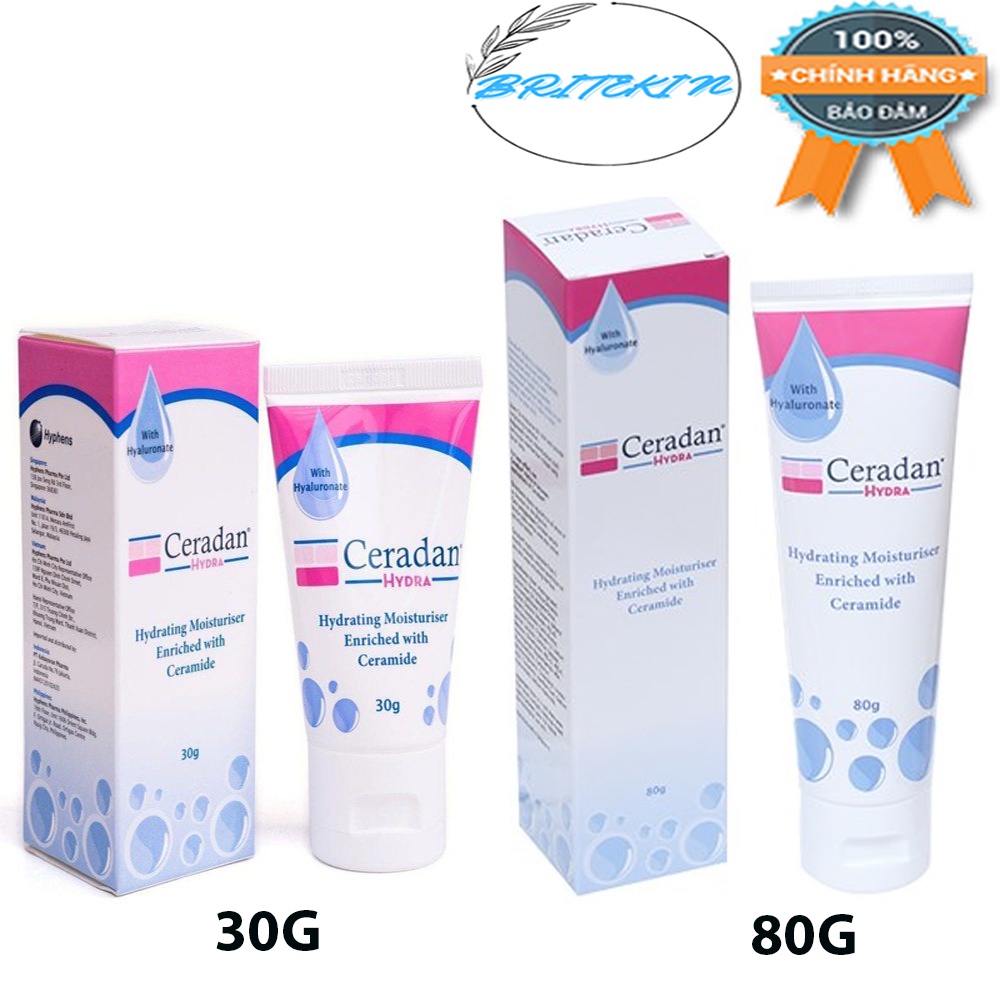Kem Dưỡng Ẩm Da Ceradan Hydra Hydrating Moisturiser (Tuyp 30gr & 80gr) | BigBuy360 - bigbuy360.vn