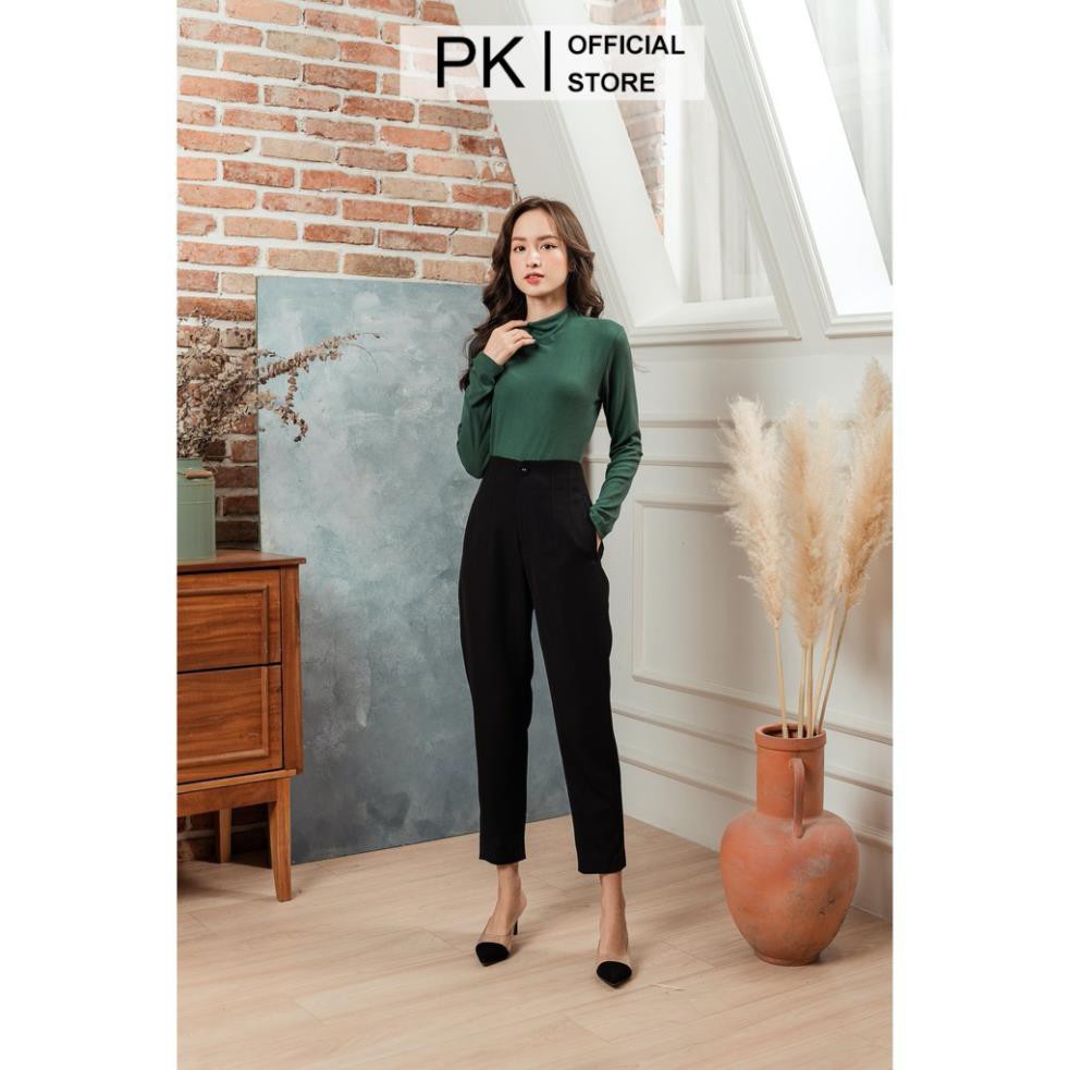 Quần Baggy Công Sở Cạp Liền PK24, Quần Baggy Vải Tuyết Mưa Cao Cấp - PK Official  ྇