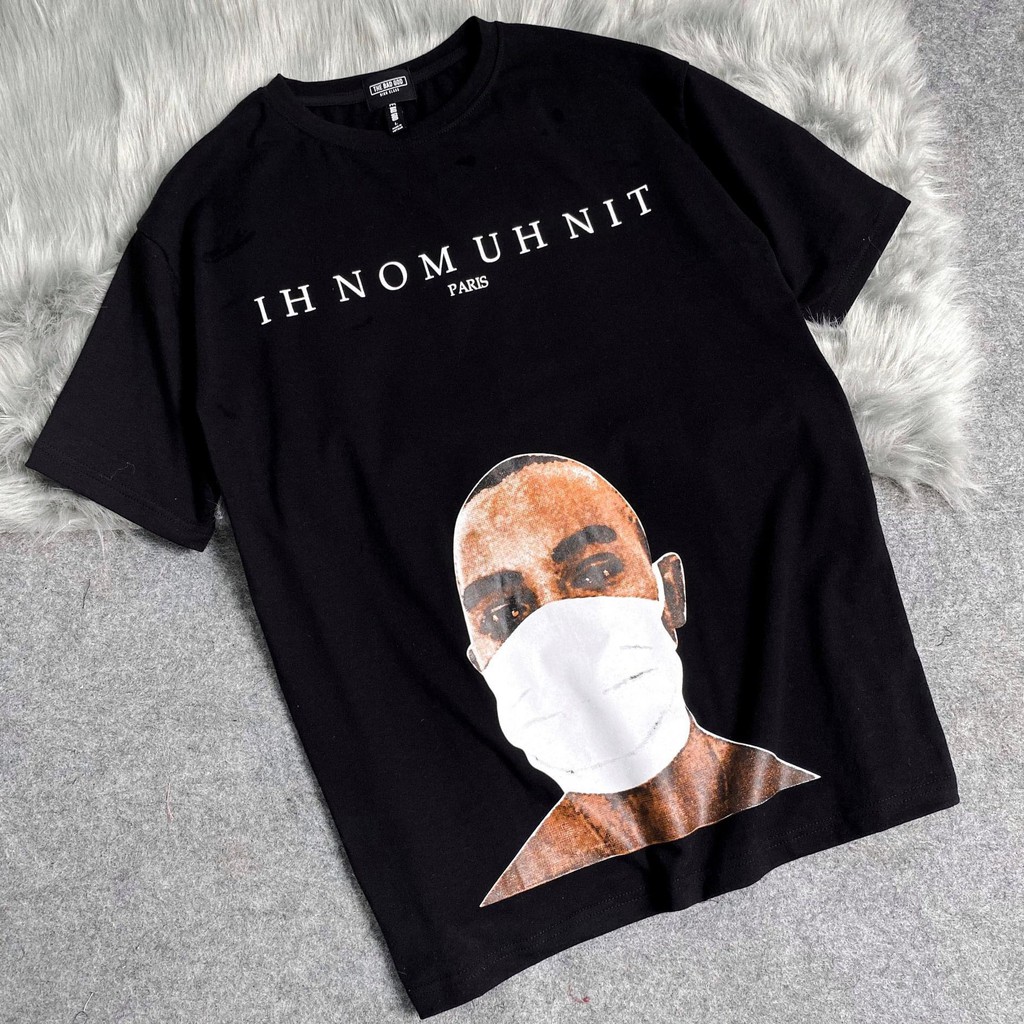Áo thun cotton Ih Nom Uh Nit bịt mặt , áo phông tay lỡ nam nữ unisex , MSW Town | BigBuy360 - bigbuy360.vn