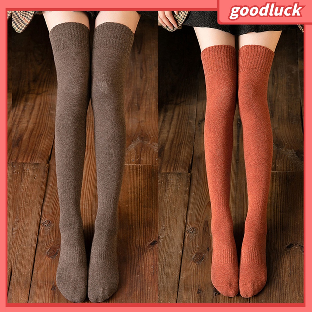 1 Đôi Vớ Giữ Ấm Mùa Đông Vải Nhung Dày