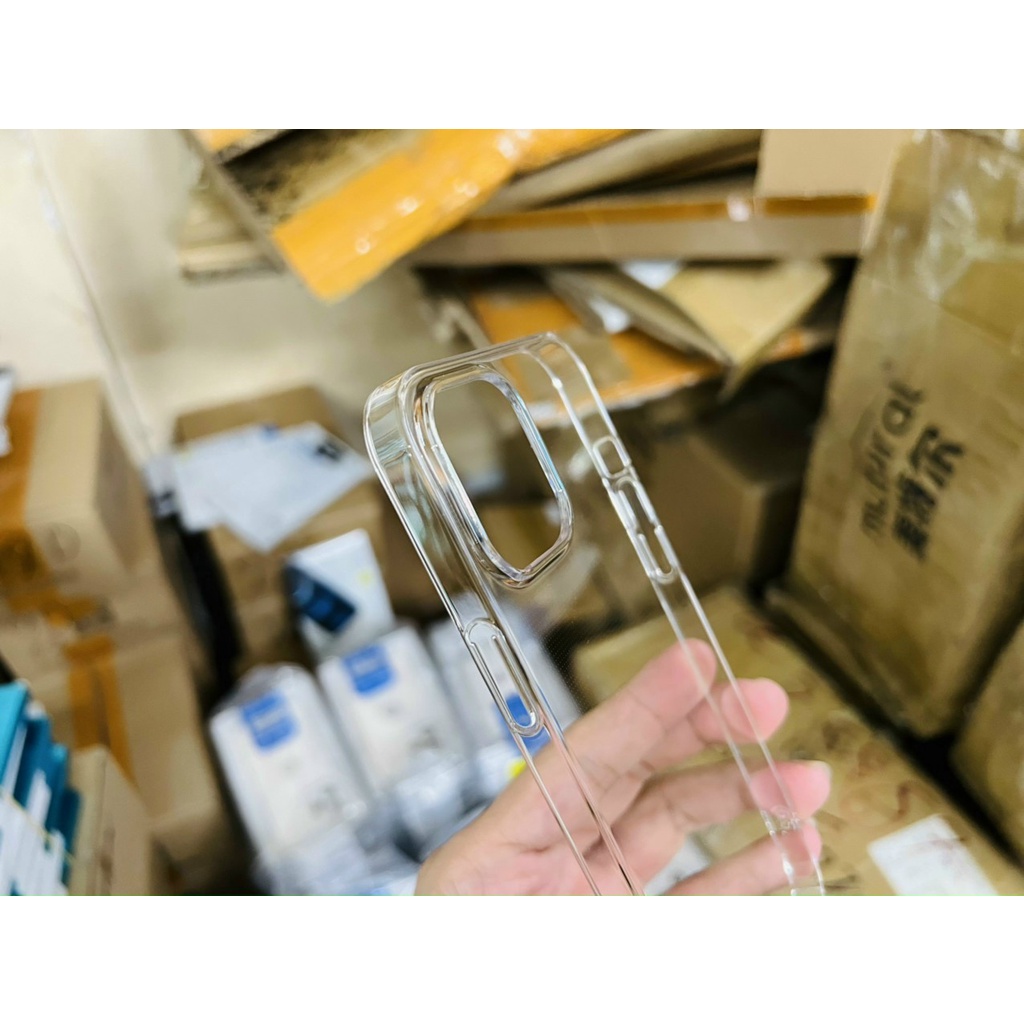 Ốp lưng X-Level trong cứng mỏng cho iphone 15 Pro max, 14 Pro Max, Plus,  12, 13 Pro Max bất tử không ố màu