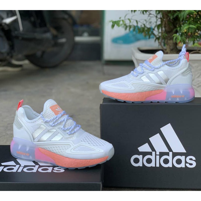 [RẺ NHẤT SHOPEE] Giày Thể Thao nữ sneaker nữ Adidas 2k full box, BẢO HÀNH 12 THÁNG