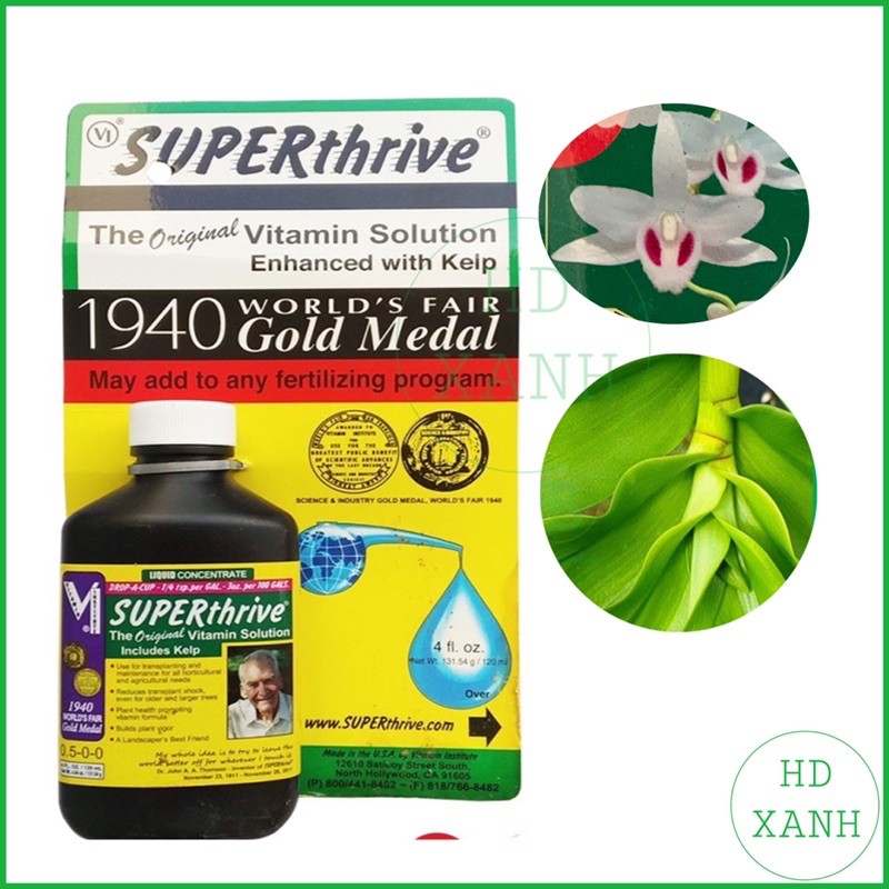 Siêu phẩm Superthrive 60ml-Mỹ -50 loại thuốc kích thích