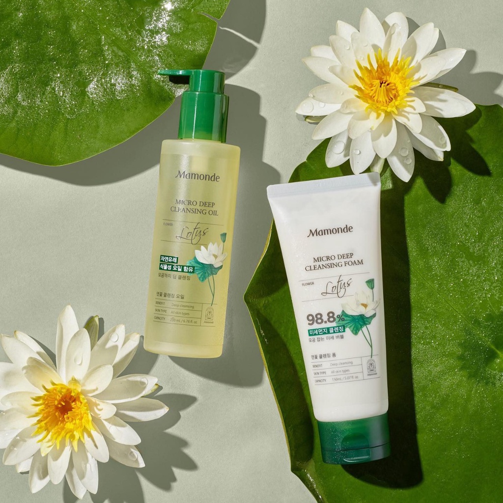 Dầu Tẩy Trang Mamonde Micro Deep Cleansing Oil Làm Sạch Sâu Lỗ Chân Lông 200ml
