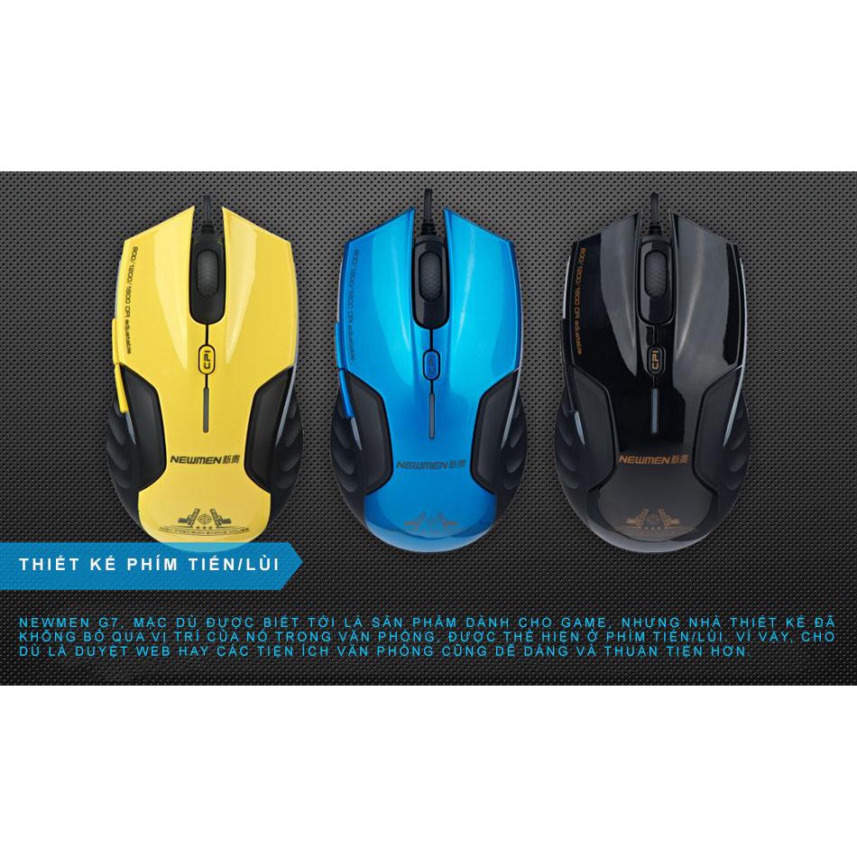 Giá siêu rẻ  Chuột gaming có dây Newmen G7 Plus