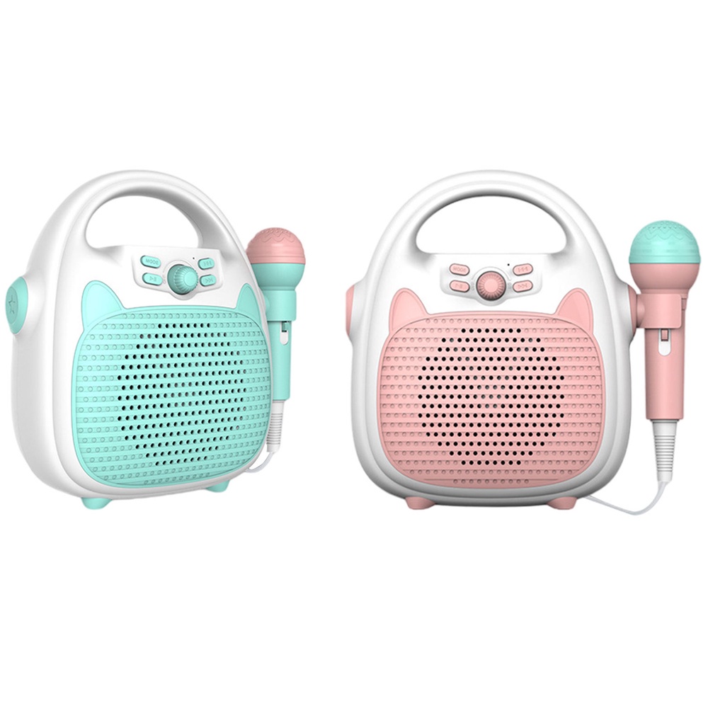 Máy Hát Karaoke Có Đèn LED Và 1 Micro Cho Trẻ Em