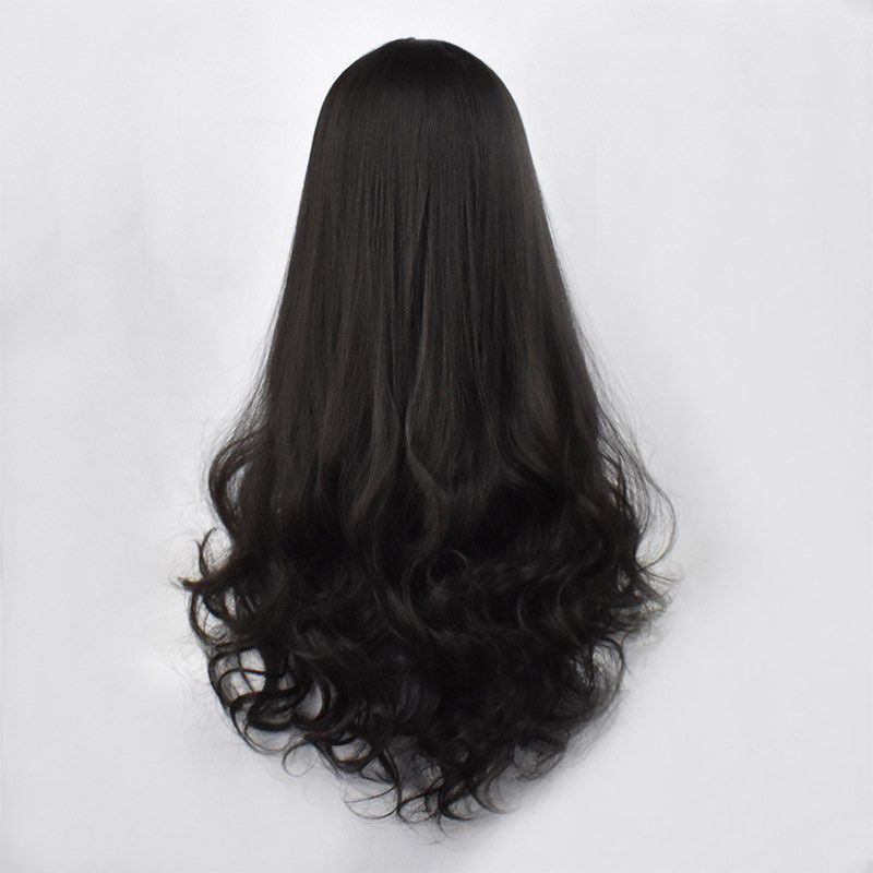 Tóc giả nữ cả đầu☘️TẶNG LƯỚI☘️ Tóc giả nguyên đầu xoăn 30cm