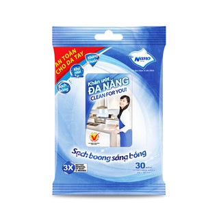 Khăn ướt đa năng 30 tờ