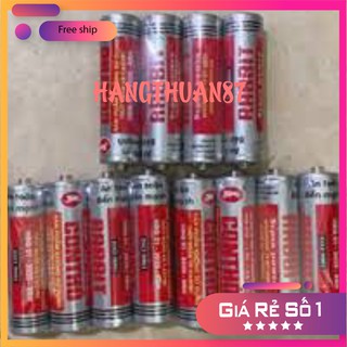 Freeship 50k Pin con thỏ(vỉ 4 viên)