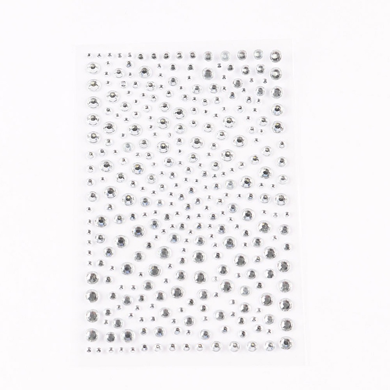 Miếng Dán Trang Trí Mặt 3D Bằng Acrylic Độc Đáo