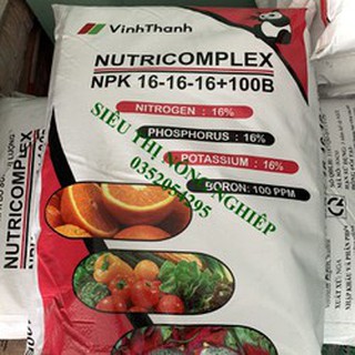 1kg Phân bón NUTRICOMPLEX - NPK 16-16-16+100B