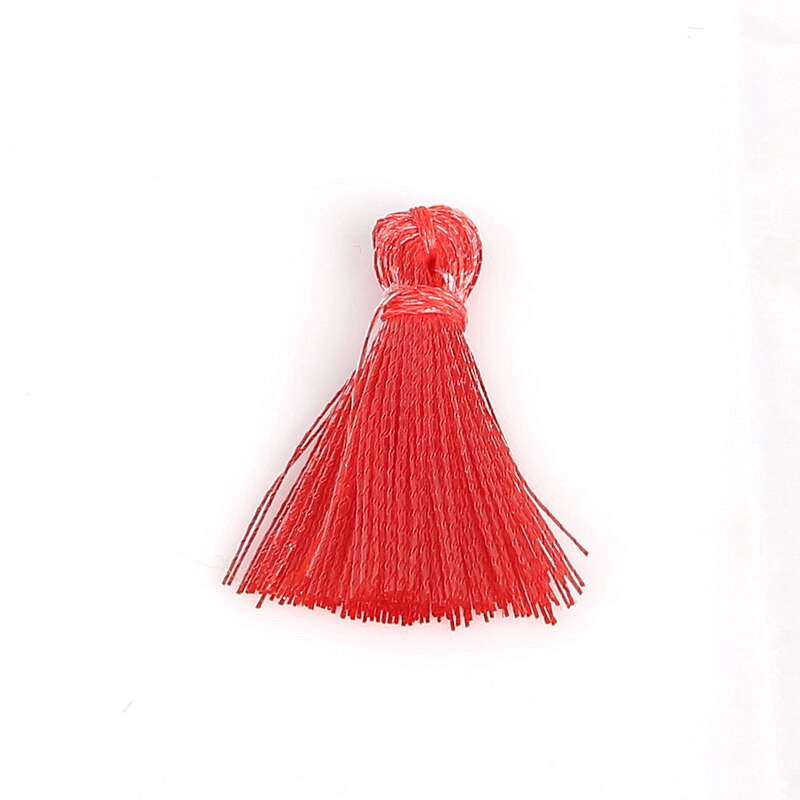 Dây tua rua cotton mini 20mm dùng làm trang sức/ vòng tay/ chìa khóa/ phụ kiện may vá DIY