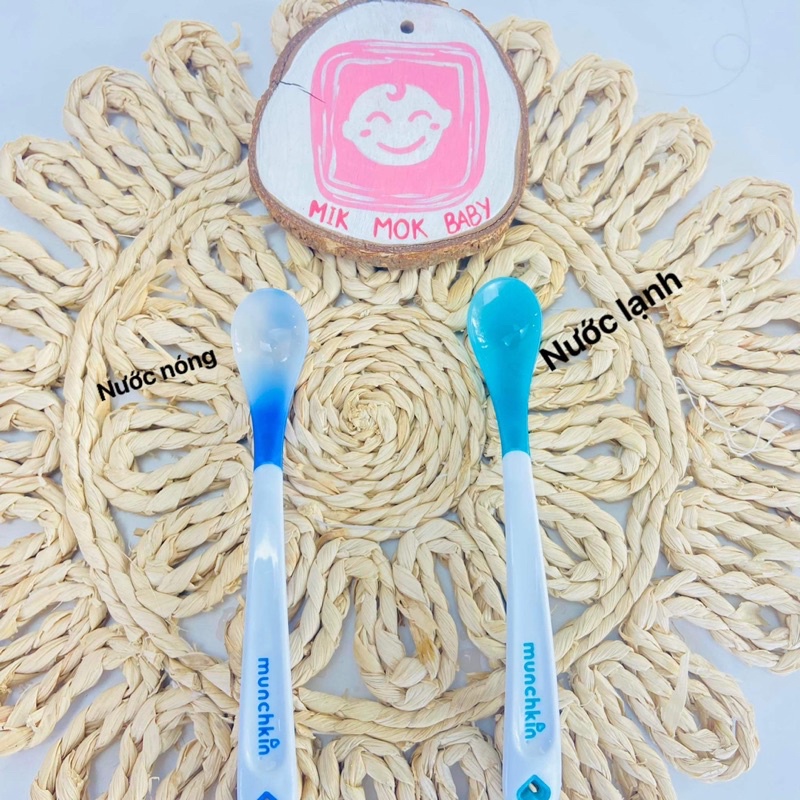 Thìa mềm báo nóng Munchkin chính hãng bán lẻ 1 chiếc