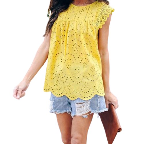 Áo sát nách ZANZEA cổ tròn thời trang mùa hè dành cho nữ