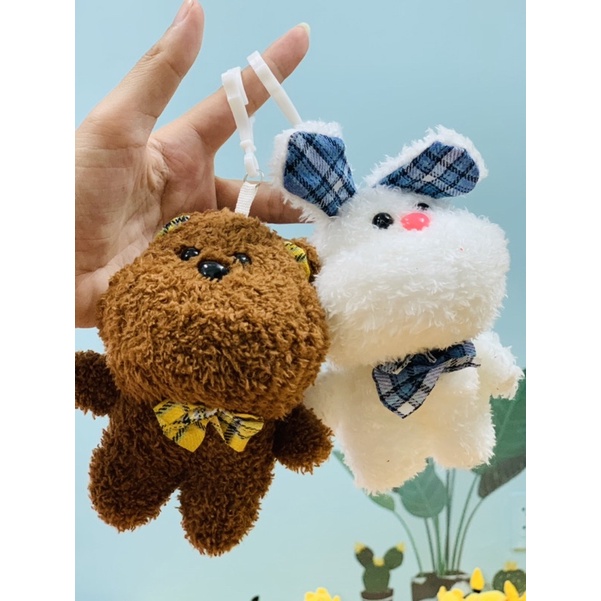 Gấu bông mini 12-15cm nhiều mẫu mã